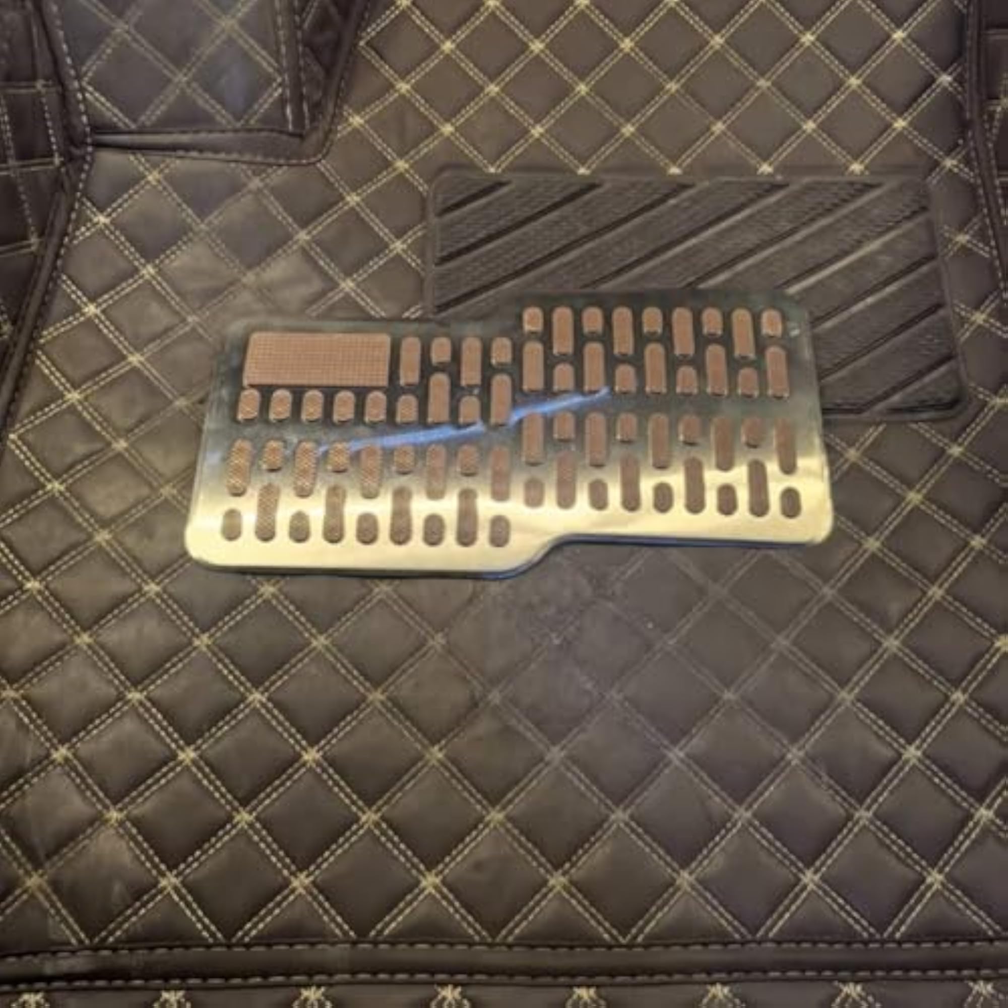 Wear-Resistant Stainless Steel Floor Mat Guard